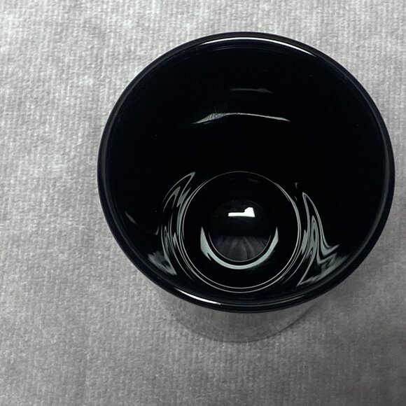 Jack Daniel's Vintage Black Ceramic Shot Glass Gold Lettering Whiskey Libbey - Picture 6 of 9